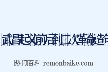 武昌起义前后到二次革命造句是什么意思的图片